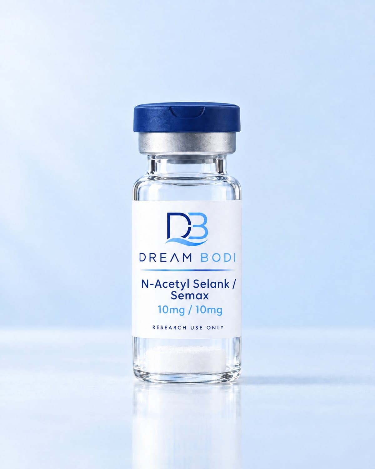 Dream Bodi N-Acetyl Selank / Semax Blend 10mg / 10mg vial
